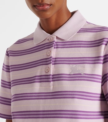 Icon Stripe cotton polo shirt | Burberry