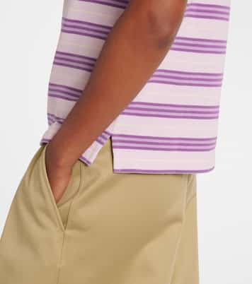 Icon Stripe cotton polo shirt | Burberry