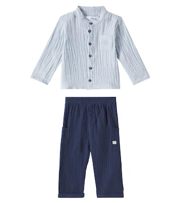 Bebé - set de camisa y pantalones de sirsaca | Tartine et Chocolat