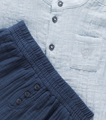 Bebé - set de camisa y pantalones de sirsaca | Tartine et Chocolat