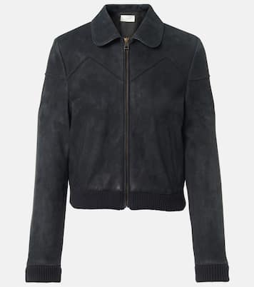 Jacke Axelette aus Veloursleder | The Row
