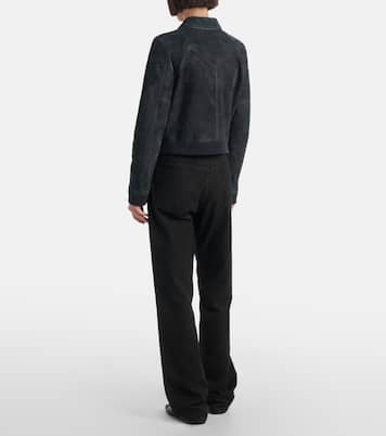 Jacke Axelette aus Veloursleder | The Row