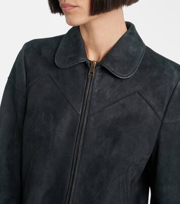 Jacke Axelette aus Veloursleder | The Row