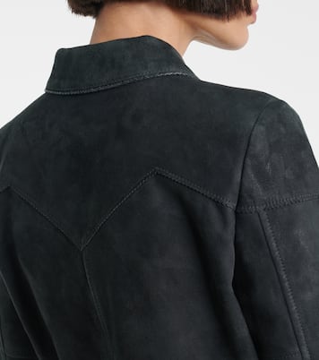 Jacke Axelette aus Veloursleder | The Row