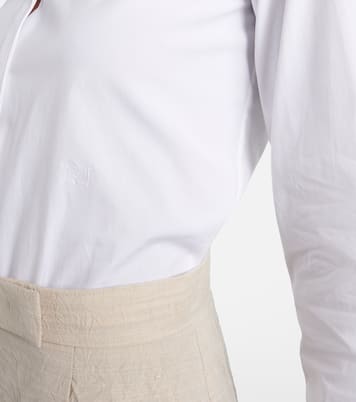 Body Angora in popeline di misto cotone | Max Mara