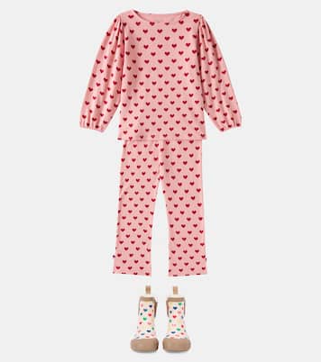 Drey printed cotton top and pants set | Konges Sløjd