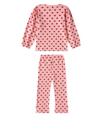 Drey printed cotton top and pants set | Konges Sløjd