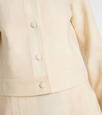 Tereza short virgin wool jacket | Gabriela Hearst