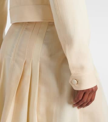 Tereza short virgin wool jacket | Gabriela Hearst
