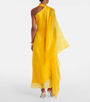 Caftano Betsy Fantasma in cady di seta | Taller Marmo