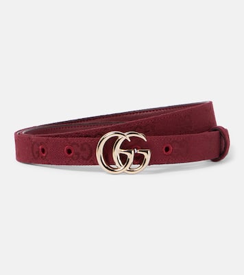 GG Marmont canvas belt | Gucci
