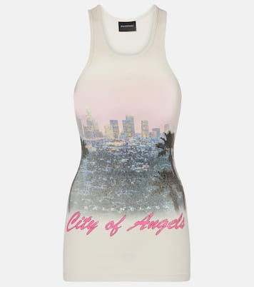 City of Angels cotton tank top | Balenciaga