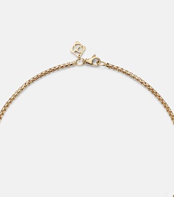 Renaissance® 18kt gold necklace with emeralds and diamonds | David Yurman