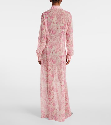 Robe chemise imprimée | Versace