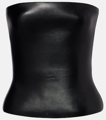 Molded 레더 코르셋 탑 | Jean Paul Gaultier