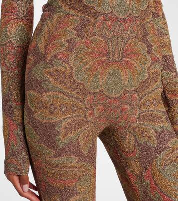 Printed jersey flared pants  | Etro