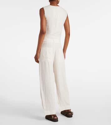 Pantaloni Issa in lino | Velvet
