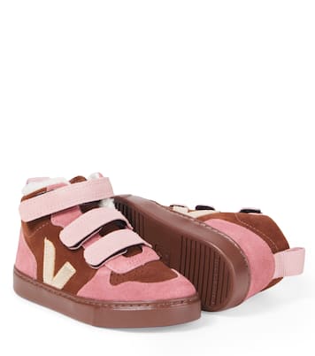 V-10 suede high-top sneakers | Veja Kids