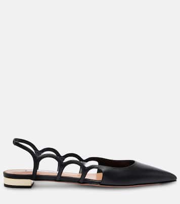 Ballerine slingback Endless Love in pelle | Aquazzura