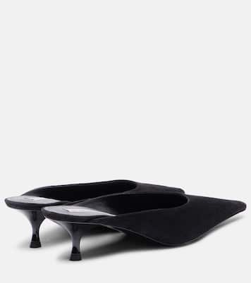 Mules 45 en daim | Victoria Beckham
