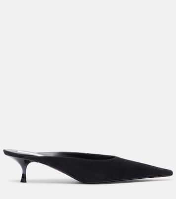 Mules 45 en daim | Victoria Beckham