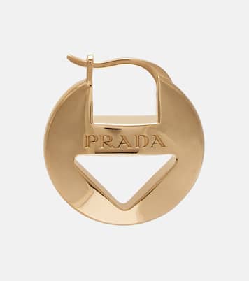 Orecchini con logo | Prada