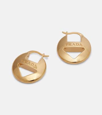 Orecchini con logo | Prada