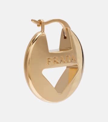 Orecchini con logo | Prada