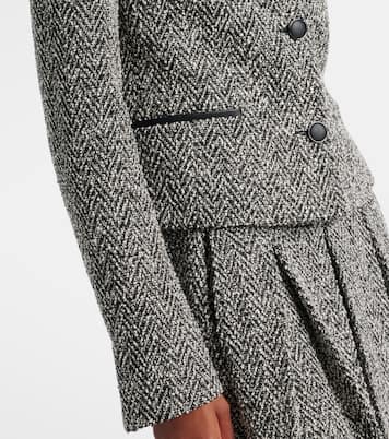 Donald cotton and wool-blend jacket | Max Mara