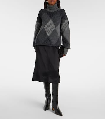 Penelope leather knee-high boots | Manolo Blahnik
