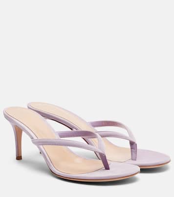 Calypso suede thong sandals | Gianvito Rossi