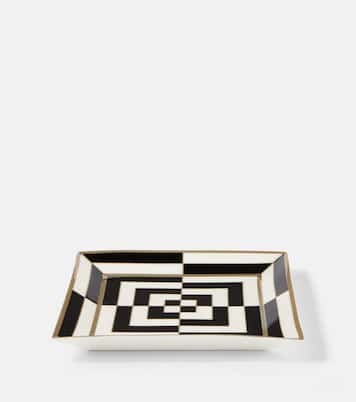OP Art ceramic serving tray | Jonathan Adler