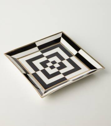 OP Art ceramic serving tray | Jonathan Adler