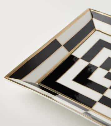 OP Art ceramic serving tray | Jonathan Adler