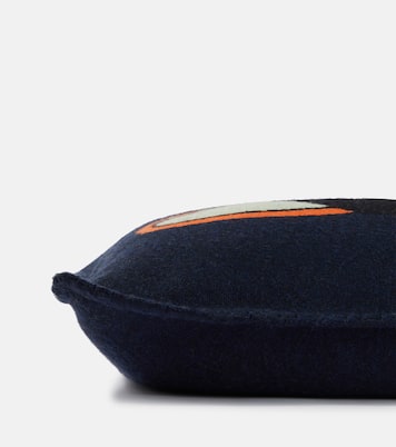 x Louis Wain wool jacquard cushion | Loewe