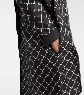 Bedrucktes Minikleid aus Seide | Gucci