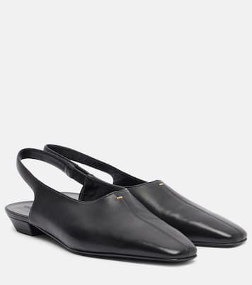 Slingback-Ballerinas Celia aus Leder | Khaite