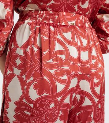 Isabelle印花高腰短裤 | Poupette St Barth