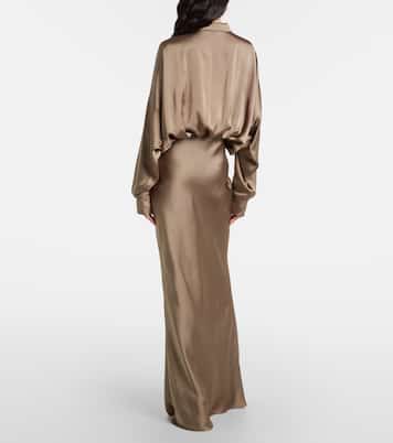 Robe aus Satin | Norma Kamali