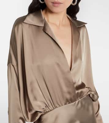 Robe aus Satin | Norma Kamali