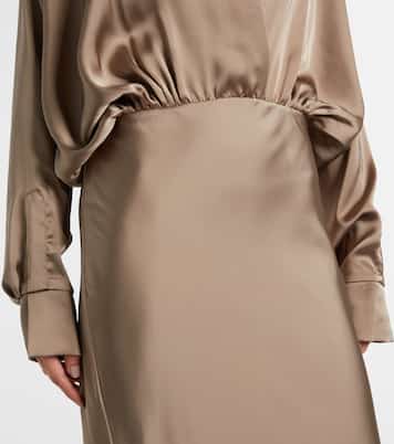 Robe aus Satin | Norma Kamali