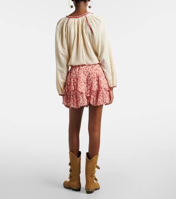 Jocadia floral cotton skort | Marant Etoile