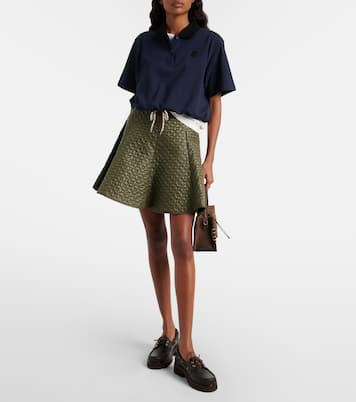 Cotton piqué polo shirt | Moncler