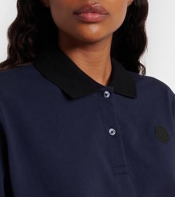 Cotton piqué polo shirt | Moncler