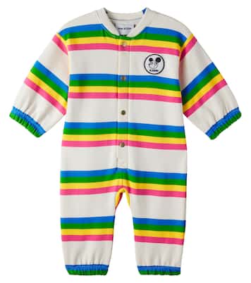 Baby Ritzratz striped cotton jersey jumpsuit | Mini Rodini