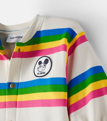 Baby Ritzratz striped cotton jersey jumpsuit | Mini Rodini