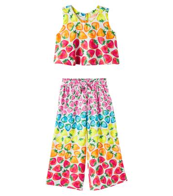 Set de top y pantalones Morango Rainbow | Fábula