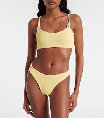 Bikini Cassie à perles fantaisie | Hunza G