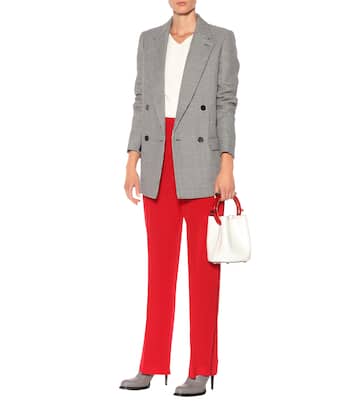 Houndstooth wool blazer | Stella McCartney