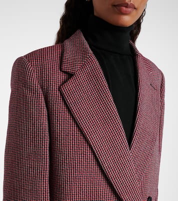 Houndstooth wool blazer | Stella McCartney